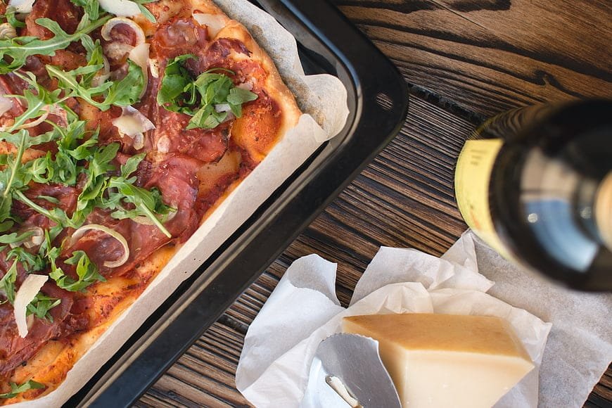 Pizza artesanal